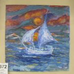 567 1672 OIL PAINTING